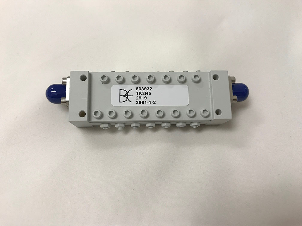 Interdigital Cavity Filter - SMA Connectors